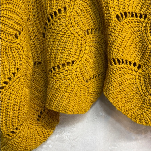 Elodie Mustard Yellow Crew Neck Sweater - Picture 5 of 6